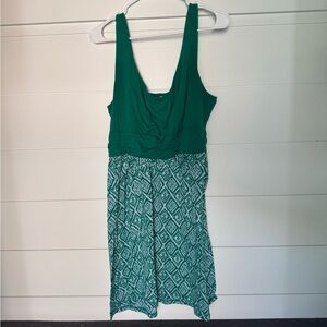 Faded Glory Vibrant Green Top, Women’s XL